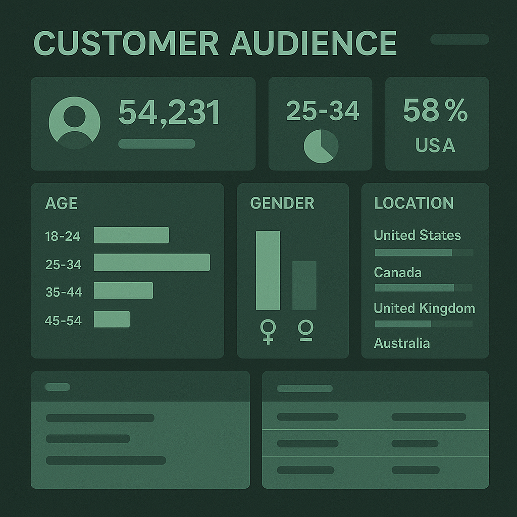 Customer Audience Dashboard